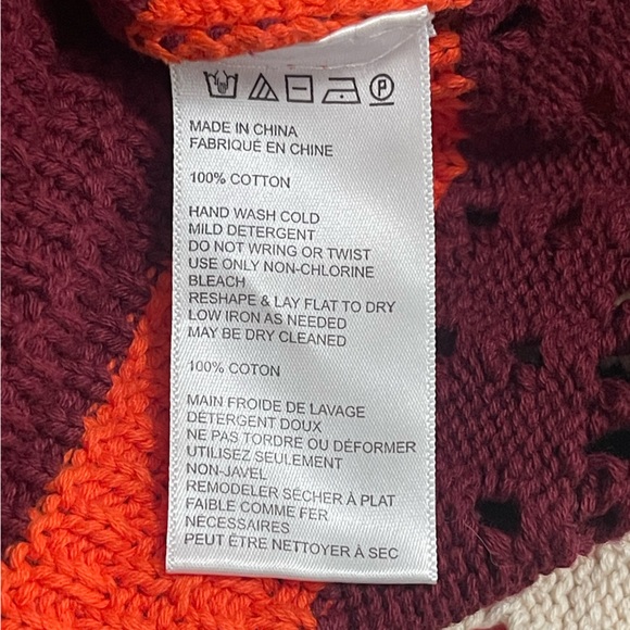 Free People Burgundy Striped Knit Maxi Skirt - Picture 10 of 10